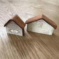 천연 잡화 목조 지붕 집 세트