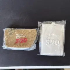 ARASHI 5×20 ミニポーチ、ICカードケースセット