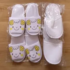 子供 キッズ 用使い捨てスリッパ 4足