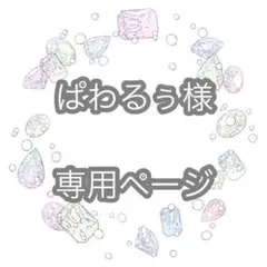 ぱわるぅ様　専用ページ
