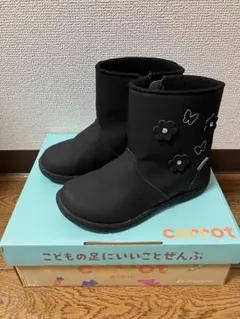 ムーンスター ブーツCR C2347 20.0cm 花モチーフ