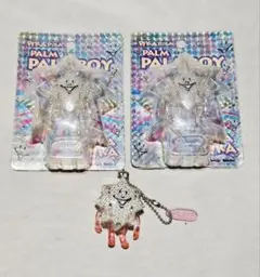 Devilock PIKA PIKA PALM BOY キーホルダー 3点セット