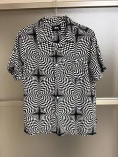 美品 Stussy レーヨンシャツ 半袖シャツ 総柄のサムネイル