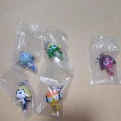 ゆっちぃ様専用ページケロロ軍曹つまんでつなげてマスコット　ギロロ伍長 ドロロ２種