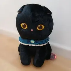 mofusand 黒仔猫にゃんBIGぬいぐるみ 青