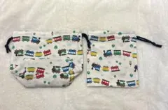 入園　お弁当袋　コップ袋　切り替え付きランチョンマット