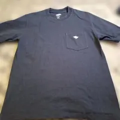 ダントン　DANTON ブラック ポケットTシャツMのサムネイル