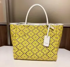 Kate Spade スペード フラワー ジャカードミディアムエブリシングトート
