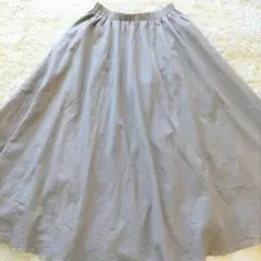 ｒ.ｐ.ｓ フレアスカート グレー 綿100％