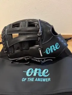 超希少 ONE OF THE ANSWER 左投げ 内野手用 グローブ グラブのサムネイル