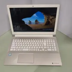 おしゃれゴールド SSDで爆速 大画面 カメラ ブルーレイ ノートパソコン