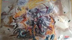【丸めて発送！！】遊戯王 教導の雷霆フルルドリス プレイマット