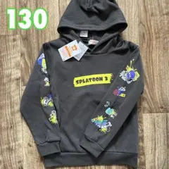 《新品》スプラトゥーン3 プリント　パーカー　キッズ　130