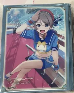 ラブライブカードゲーム ファンミ 渡辺曜 スリーブ ラブカ - メルカリ