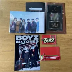 SixTONES BOYZ CD購入特典全3種類　2025カレンダー　会報#20