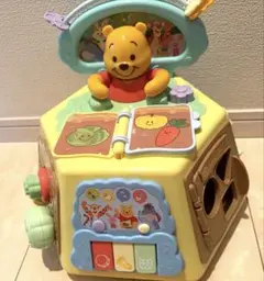 【箱あり・欠品なし】ディズニー くまのプーさん　ゆびさき知育いっぱいできた