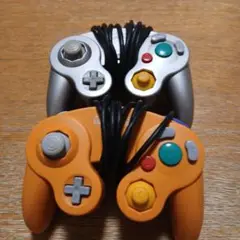 【純正】ゲームキューブ　コントローラー　2個セット　動作未確認