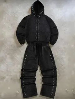 セットアップスウェットジップ