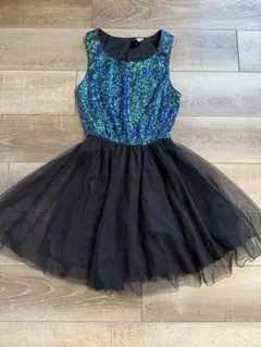 スパンコールパーティードレス