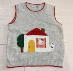 familiar ファミリア ベスト　ニット　80 90 100 110