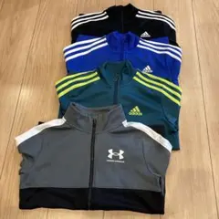 adidas アンダーアーマー　ジャージ130 140 ブルゾン
