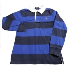 RALPH LAUREN　ラルフローレン　120cm　ラガーシャツ　ホース刺繍