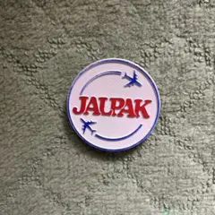 레트로 ジャルパック バッジ 日本航空