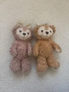 ダッフィー シェリーメイ ぬいぐるみ 2体セット