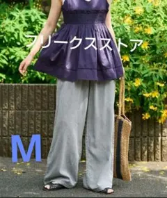 【完売色】FREAK'S STORE レーヨンイージーパンツ M