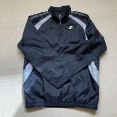 SSKスポーツジャケット ブラック ハーフジップ