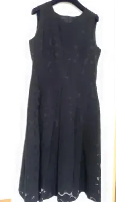 ノースリワンピースブラック