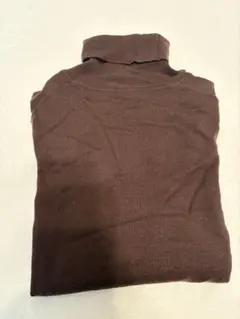 UNIQLO エクストラファインメリノ　ダークブラウン　L