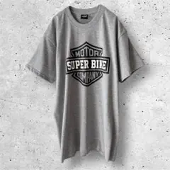 《 JM 》 メンズ 半袖Tシャツ プリントT バイク 英語フレーズ L