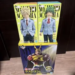 ヒロアカ一番くじ　紡がれる想い　A賞 緑谷　B賞 爆豪　ラストワン賞　3点セット