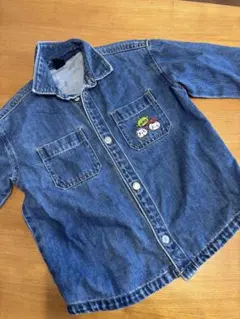 ディズニー　デニム長袖シャツ お値下げ交渉可