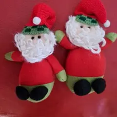 サンタクロース人形 二体セット