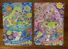 ひみつのアイプリ　みつき　ひまり　フラワーバズリウムコスモス　2枚セット