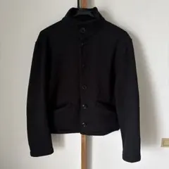 UNIQLO U ブラック　ジャージーブルゾン