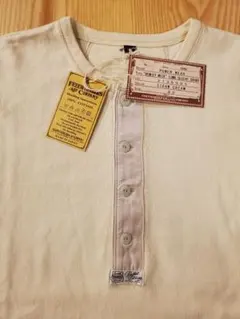 FREEWHEELERS POWER WEAR ヘンリーネック長袖シャツ 42のサムネイル