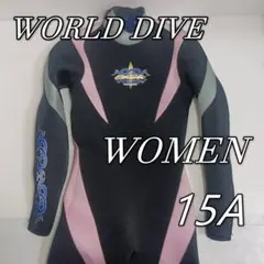 ワールドダイブ ウェットスーツ フルスーツ スキューバダイビング レディース