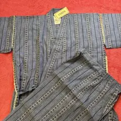 VISITE ストライプ柄 甚平 Lサイズ