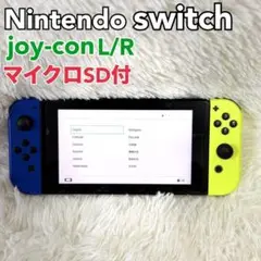 Nintendo Switch ニンテンドースイッチ本体 SDカード付き
