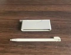 グロスシルバー ニンテンドーDS Lite GBAコネクタカバー タッチペン