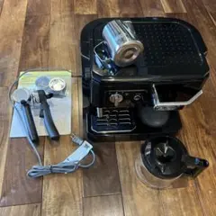 美品 デロンギ コンビコーヒーメーカー BCO410J-B 一台三役