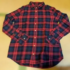 チェック　シャツ　ユニクロ　レディース