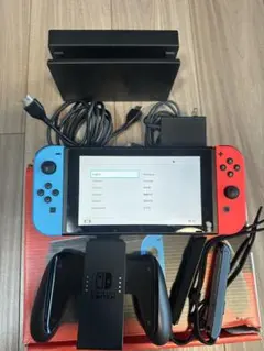 モ*♡様 初期化済みNintendo Switch 本体 ネオンブルーレッド
