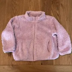 UNIQLOフリースジャケット 110サイズ パープル