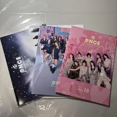 TWICE ファンクラブオフィシャルONCE Vol.14.16.18 会報