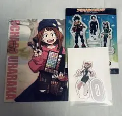 ヒロアカ ミニアクスタ ポストカード 麗日お茶子 セット