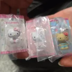 最終値下げ！ハローキティ パッケージコレクションガチャ　カプセルトイ 3個セット